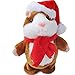 Upgrade Newest Talking Hamster Mouse Toy - Repeats What You Say and Can Walking - Electronic Pet Talking Plush Buddy Hamster Mouse for Child Kids Gift Party Toys