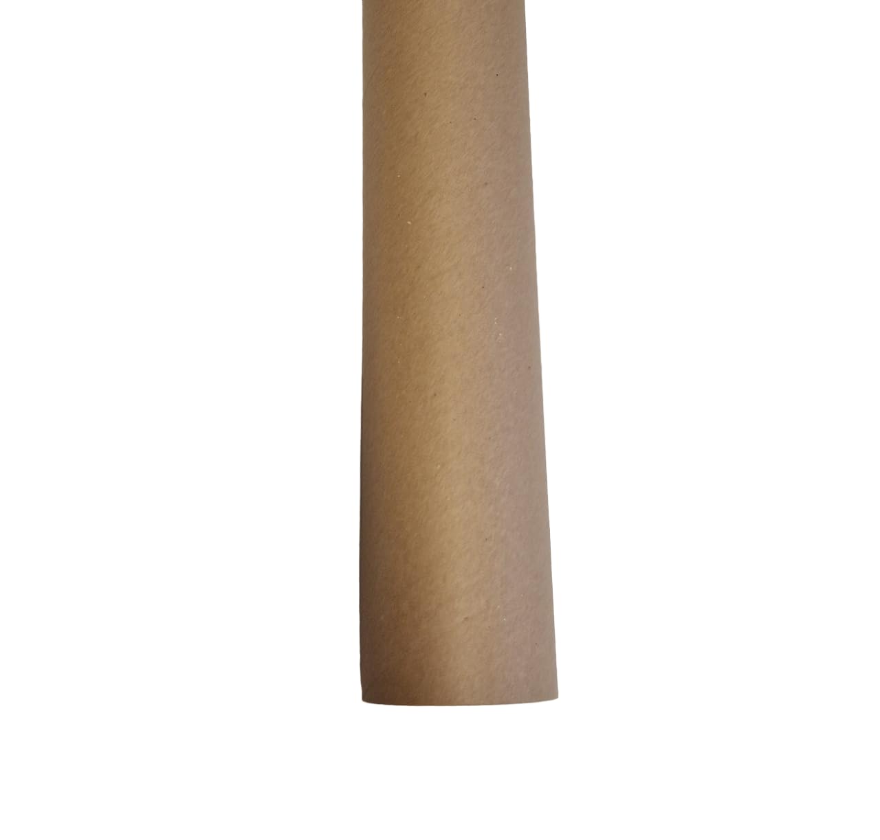 Tubo de envío redondo, DIN A0, para dibujos, pósteres, imágenes, color marrón, con tapa, de diámetro (88 x 8 cm)