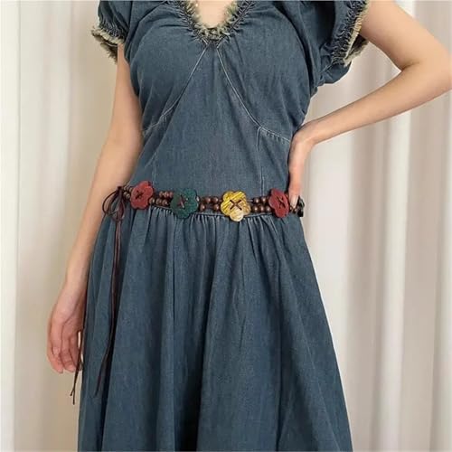 Retro Versatile Waist Chain Belts Summer Beach Accessories Vintage Ethnic Style Waist Rope Dress Belt3