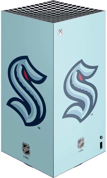 Skinit Decal Gaming Skin Compatible with Xbox Series X Digital Edition Console - Officially Licensed NHL Seattle Kraken Lineup Design
