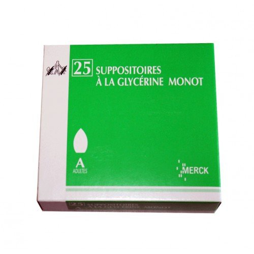 Merck 3400932362752 - Supositorios a la glicerina monot x 25