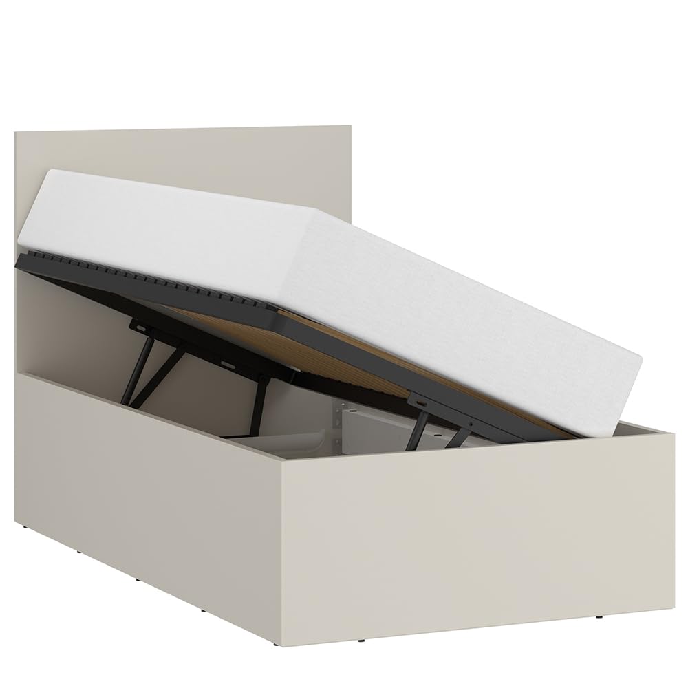 Lomadox Jugendzimmer Set 4-teilig in Kaschmir mit Eiche, Liegefläche 90x200 cm FIER-129