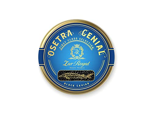 OSETRA GENIAL | schwarze Kaviar | russischer Stör | First class selection | 50 g | 24 Std. Lieferung