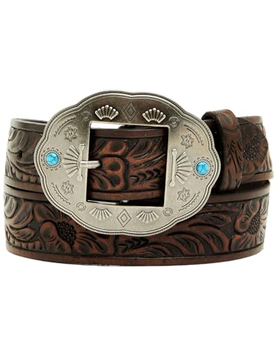 Idyllwind Women's Bresslynn Tooled Western Belt - IWAFA25BT8-BN Medium