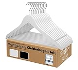 Modernes Design: Kleiderbügel eignen sich für jede Garderobe und für jeden Kleiderschrank