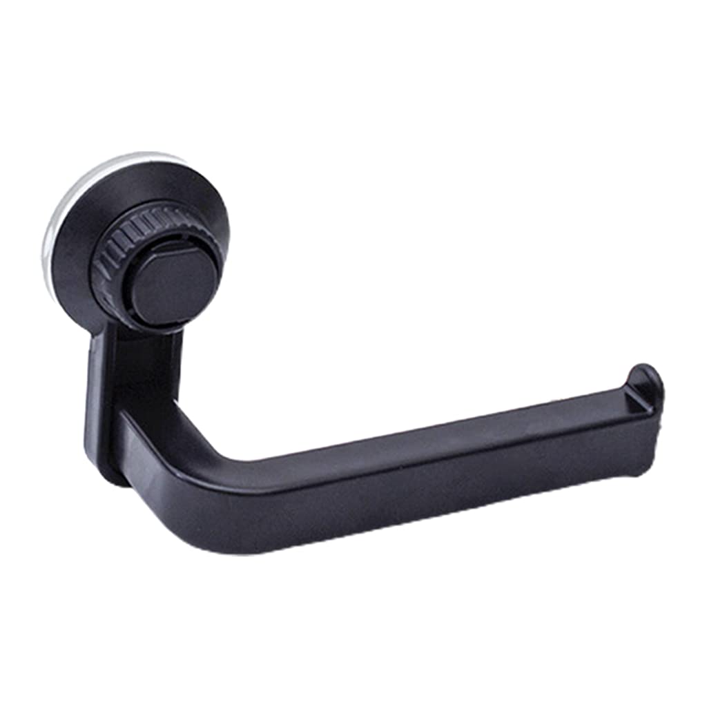 Suction Cup Holder Bathroom Hooks for Towel Wall Mounted Toilet Roll Tissue Dispenser Farmhouse with Shelf