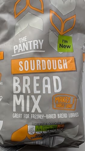 Sourdough Bread Mix 500g – Makes 1 Large Loaf – White Bread Mix with Wheat Sourdough – Vegetarian – Home Baking
