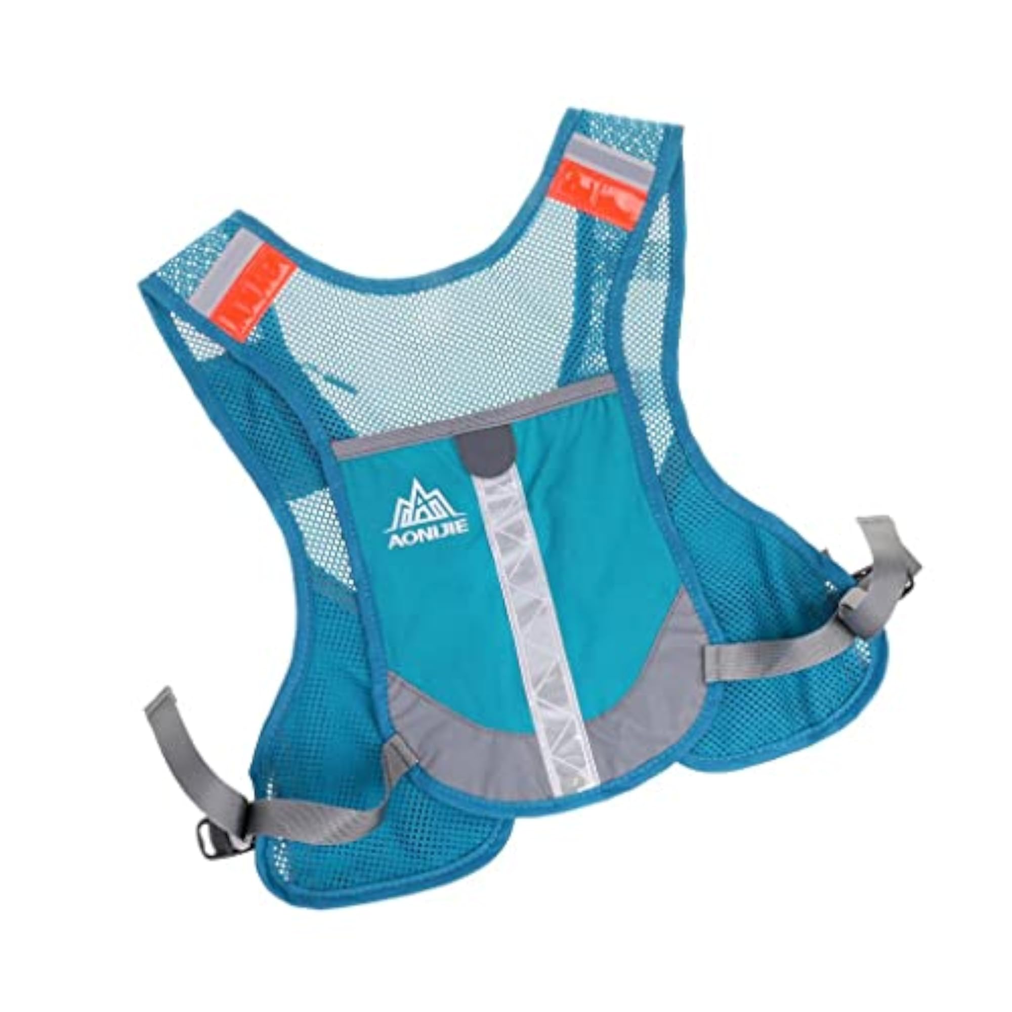 Running Cycling Vest Backpack with Hydration Water Bladder, Blue