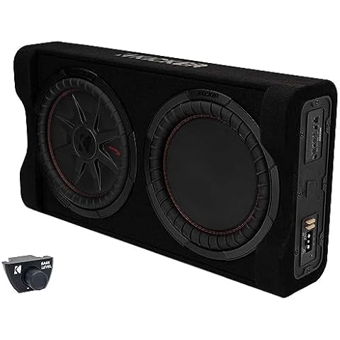 Kicker 51PTRTP12 - TRTP 12" 500w Powered Down Firing Loaded Subwoofer Enclosure Cover
