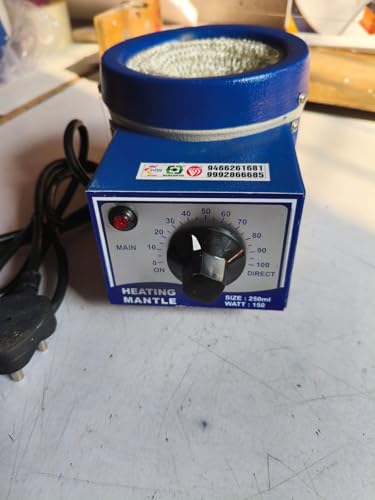 Image of Laboratory Heating mantle || Electric Burner for Flasks || Heating mentle suitable for distillation appratus (250ML-150 WATT)