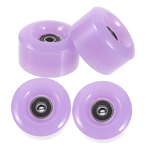 WOONEKY Outdoor Roller Skate Wheels 4pcs Durable Skates Accessories Fashion Design Perfect Present for Friends and Children