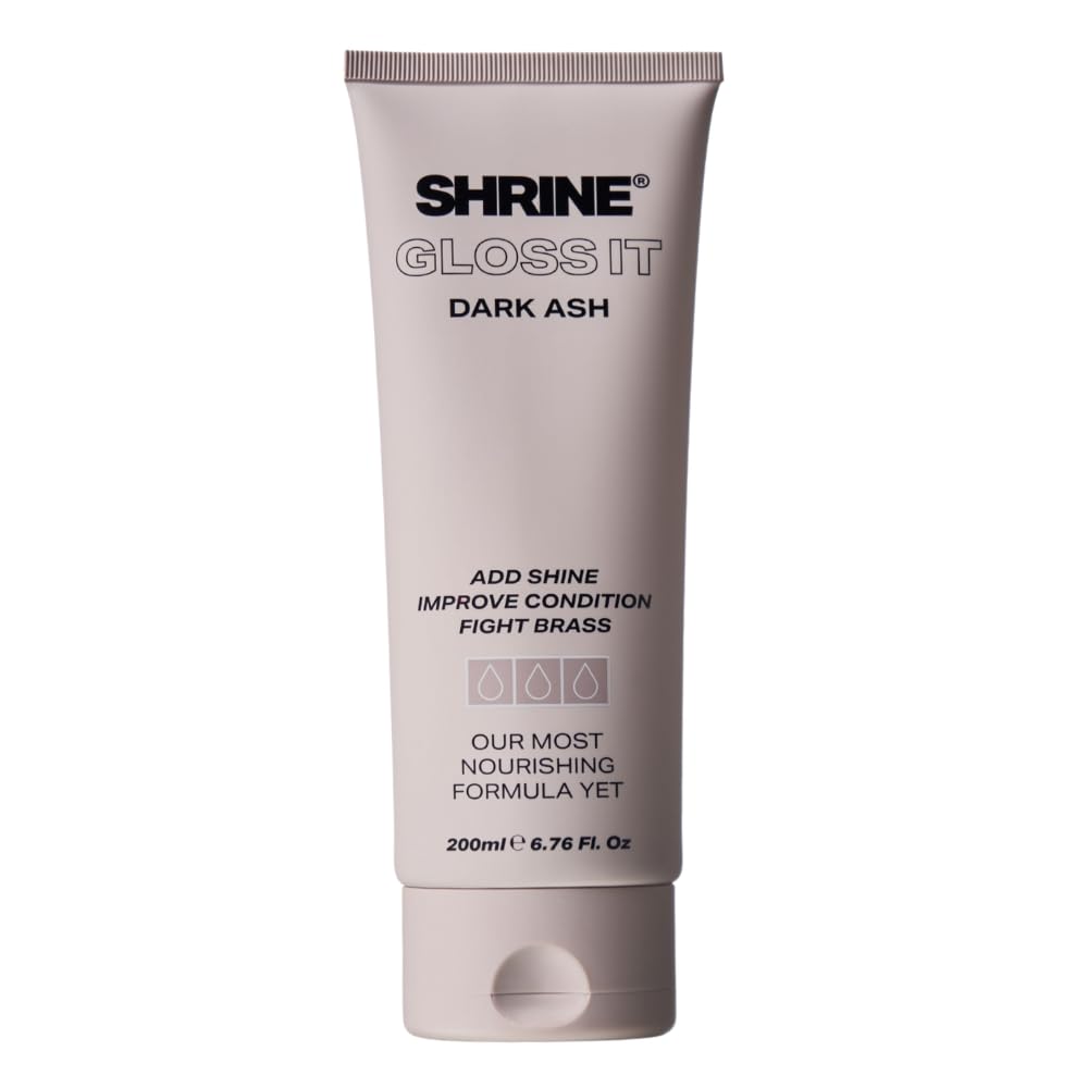 SHRINE Gloss It DARK ASH Colour Depositing Hair Mask | 200ml