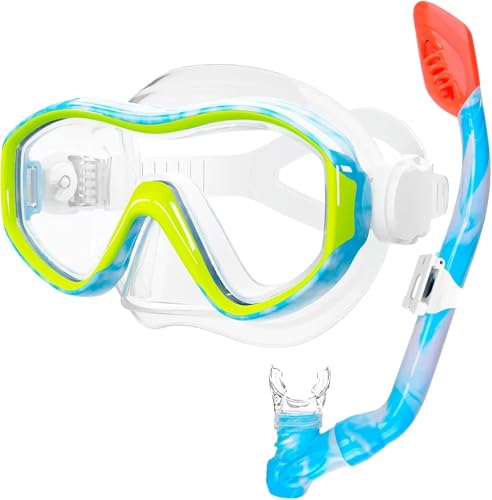 Équipement de plongée enfant GoseWave avec masque tuba 5-15 ans