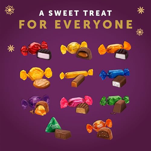 Quality Street Chocolate Pouch | 300g of Assorted Milk & Dark Chocolates, Toffees & Cremés | Individually Wrapped Sweets for Sharing, Gifting & Celebrations