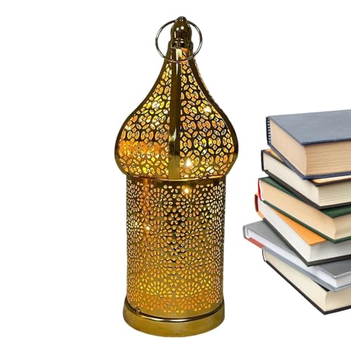 Generico Lampe de bureau marocaine - lumière de table bohème avec des nuances colorées | Éclairage « environnement pour espace de vie, lampe d'accent pour chambre ou décoration à