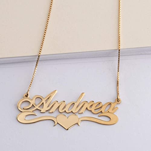 Womens Name Necklace Yournamenecklace Personalise Your Name