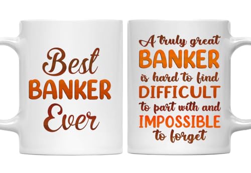 MONIZILUCKY Gifts For Banker Mug