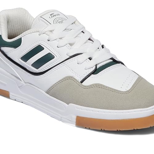 Campus Men Revolt Sneakers White Navy OFF WHT/GRN - Image 5