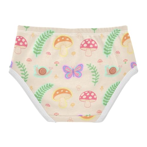 Cotton Panties Hipster Triangle Panties Breathable Underwear for Kids in Sizes 2T,3T, 4T, 5T, 6Y and 8Y2