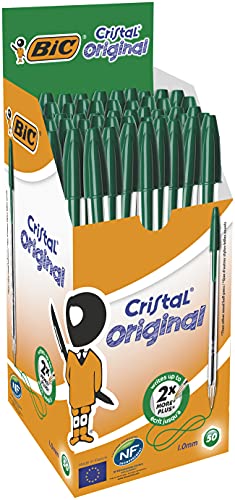 Bic Cristal Original 1.0 Mm Ball Pen Pack Of 50 #TOP1
