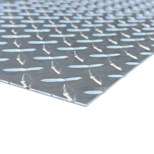 24" x 48" Aluminum Diamond Plate .063" Thick 1/16th inch 3003 Alloy Treadplate