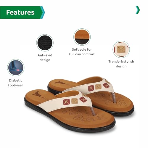 Image of ORTHO JOY doctor Slipper for women Fancy || Orthopedic Women's Fashion Slipper || Comfortable slippers