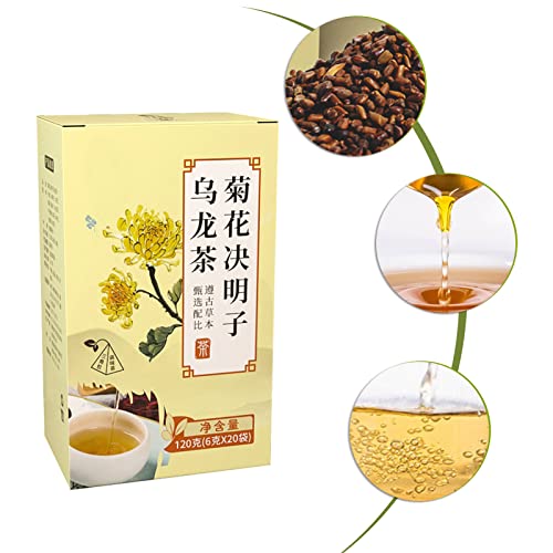 Chrysanthemum Goji Berry Cassia Seeds Theezakjes, Chrysanthemum Cassia Seed Oolong Thee Kamperfoelie Osmanthus Wolfberry Health Herbal Beverage Bag