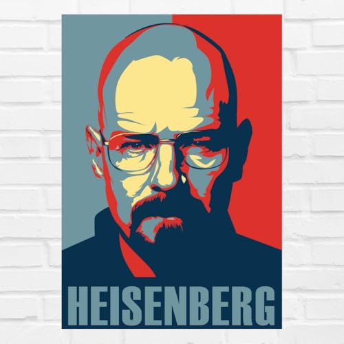 Good Hope Breaking Bad Heisenberg Poster 12X18 Inch Without Frame Posters Of Drama Series For wall decoration home bedroom living room hall Gift Wall Paintings Sticker wallpaper Hostel Boys Girls