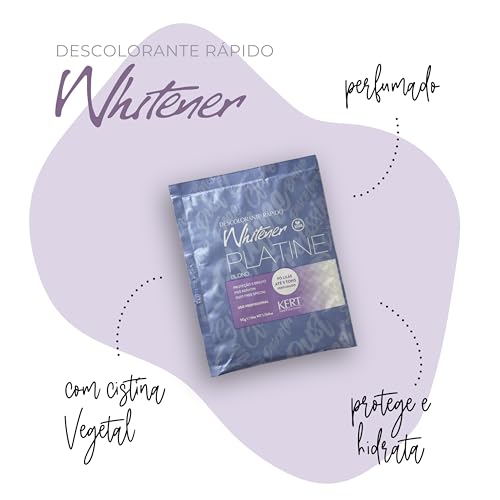 Descolorante WHITENER Platine Blond - (Pó Lilás) - Sachet, Whitener