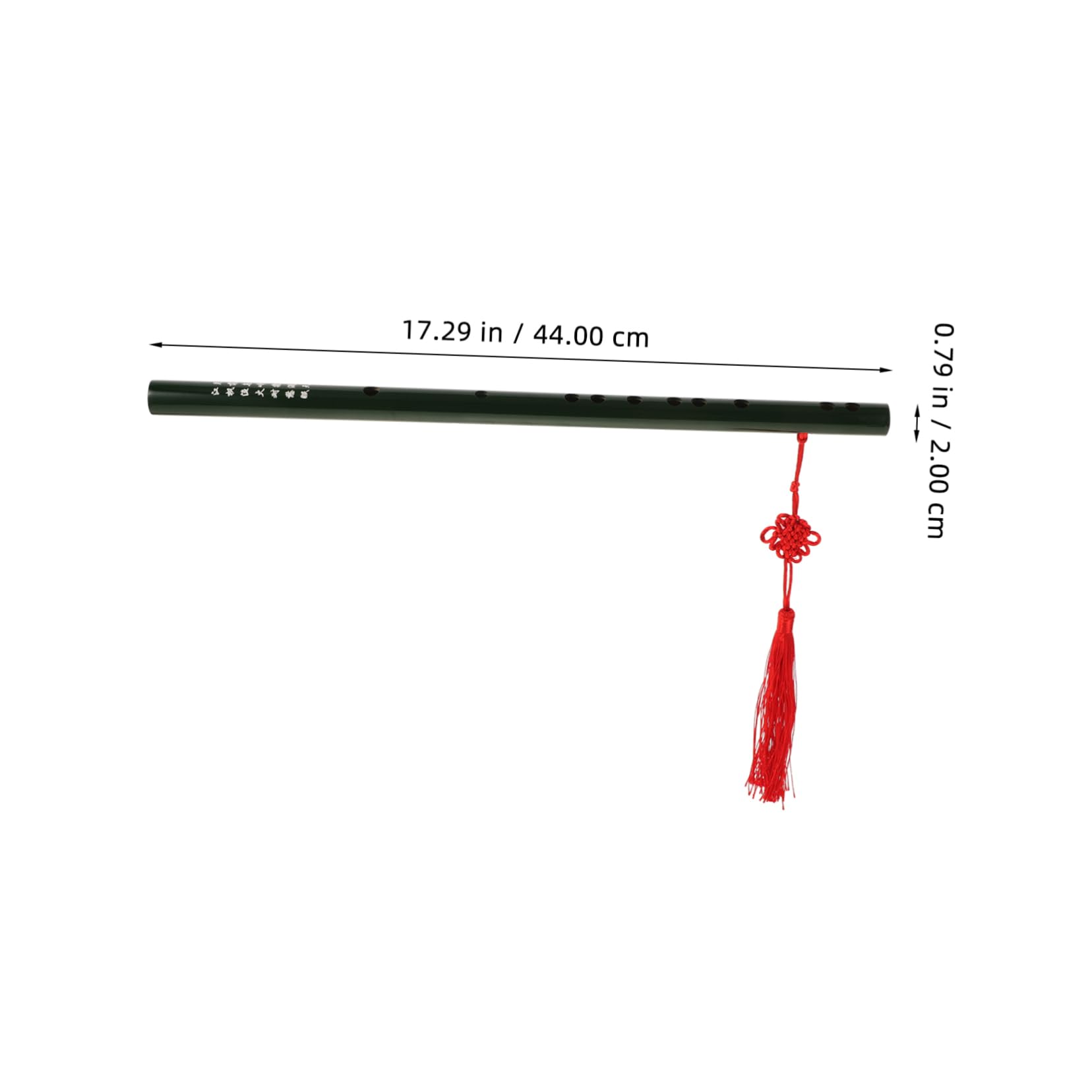 HEMOTON Green Bamboo Flute Chinese Traditional Flute for Beginners Musical Instrument Woodwind Instruments