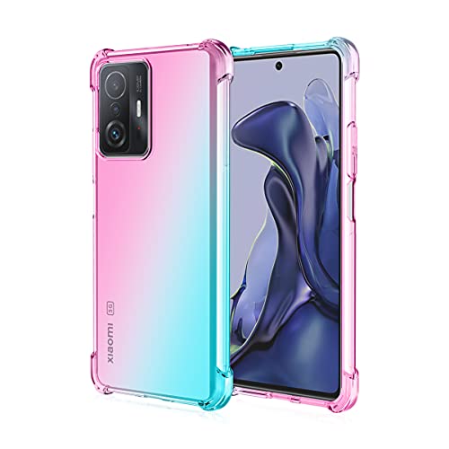Hülle für Xiaomi Mi 11i / Poco F3 Handy Cover Silikon Case Bumper Carbonfarben e