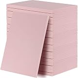 KOHAND 20 PCS 6 x 4 Inch Pink Rubber Stamp, Soft Linoleum Block, Rubber Carving Blocks for Stamps, E