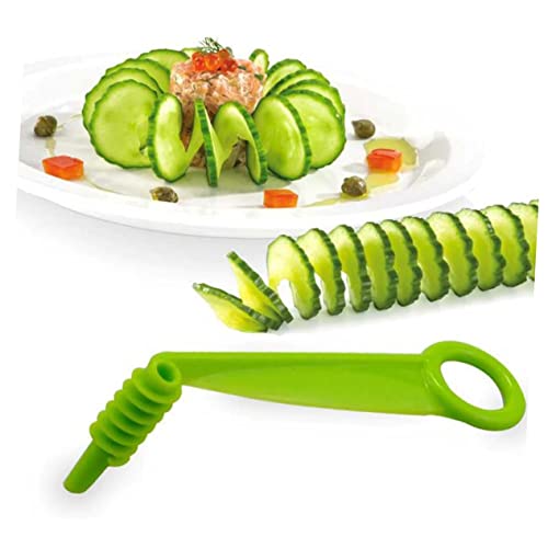 Cortador espiral para vegetales OUNONA PP de cocina miniatura 2