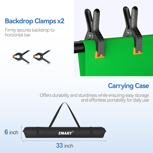 Professional Portable Green Screen Kit