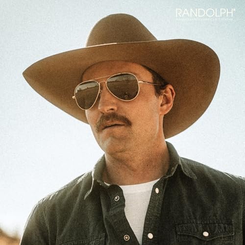 Image of Randolph Eyewear Concorde Aviator Sunglasses for Men and Women - Non-Polarized & Polarized Aviator Sunglasses Made to Last