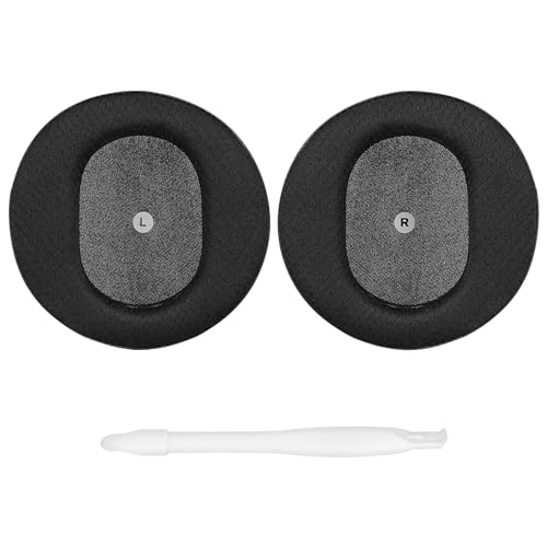 Geekria Sport Repuesto de Almohadillas de Gel Refrigerante para Auriculares Inalámbricos Audeze Maxwell, Almohadillas y Cubiertas Transpirables de Tela de Malla (Negro) miniatura 3