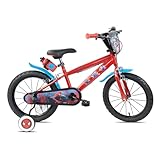 bici spiderman 12 Ruote in Gomma gonfiabili Tecnobike Shop Bici per Bambino Bicicletta Denver Albri Spiderman Marvel - Taglia 16 pollici
