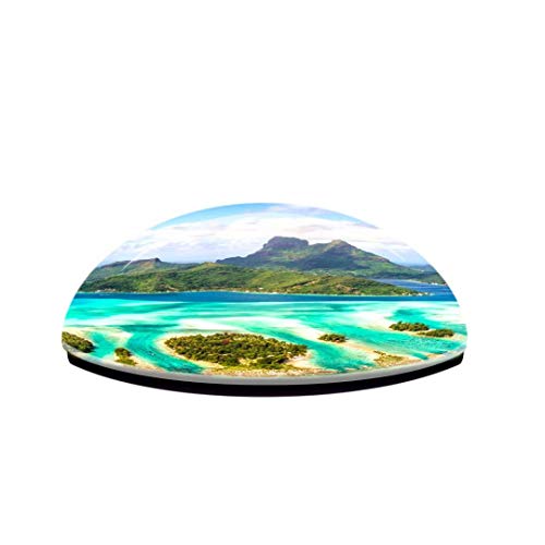 Bora Bora French Polynesia Fridge Magnet 3D Crystal Glass Tourist City Travel Souvenir Collection Gift Strong Refrigerator Sticker #TOP2