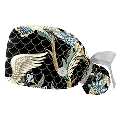 Casquettes de travail oiseaux japonais JDEZ pour un quotidien professionnel serein