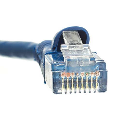 Cable de red Cat6 1.5 pies con conector RJ45 miniatura 4