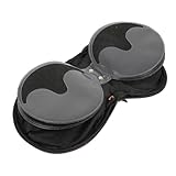 Pochette brodée pour CD – fermeture éclair pour une protection de vos disques. étui pour CD domestique