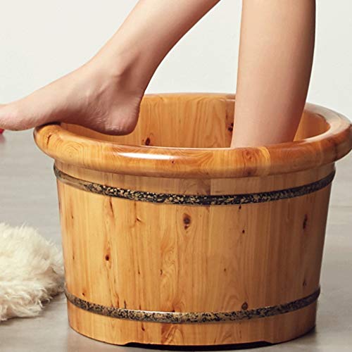 Tina de Madera para Baño de Pies de Cedro miniatura 6