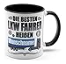 Lkw Fahrer heißen Wunschname Kaffeetasse mit Name Becher Spruch Geburtstag Geschenke Berufskraftfahrer Trucker Fernfahrer personaliesiert Deko Zubehör Mann Tasse lustig praktisch Geschenkidee Artikel