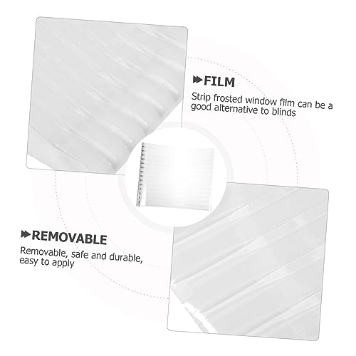 Película adhesiva para ventana con privacidad y efecto esmerilado miniatura 4