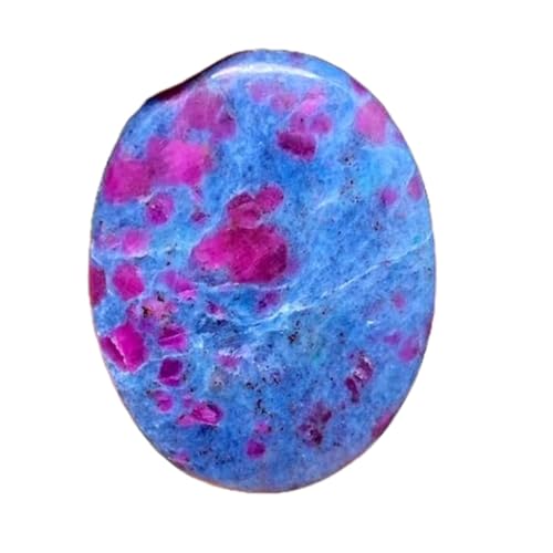 Rubis naturel Kyanite cabochon ovale 41x31x3mm pierre précieuse en vrac