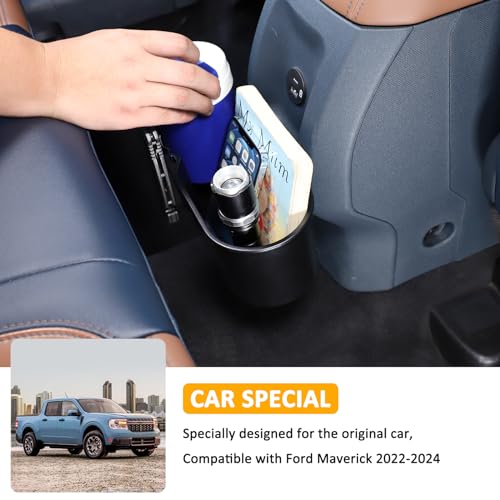 Organizador Portavasos Trasero Compatible Ford Maverick 2022-2024 miniatura 6