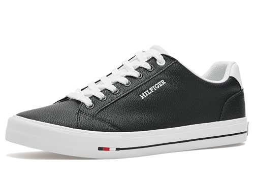 Tommy Hilfiger Men's Risabel Black/White 8.5 Medium - image 1