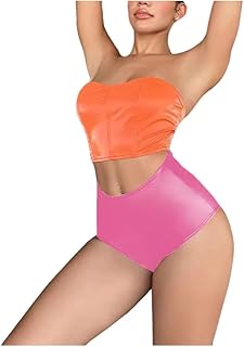 Pantalones cortos de yoga de piel sintética mate con cintura elástica para mujer, cómodos pantalones cortos triangulares para exteriores