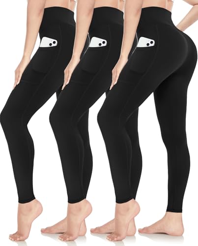 ACTINPUT Leggings Mujer Fitness Pantalones de Yoga Elásticos Push Up Deporte Cintura Alta Mallas Pantalones Deportivos Leggins con Control de Abdomen para Running Fitness Yoga y Pilates