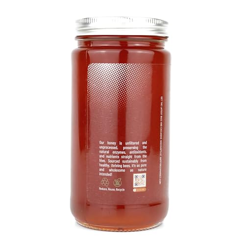 Miel orgánica de flor silvestre 12 oz miniatura 4